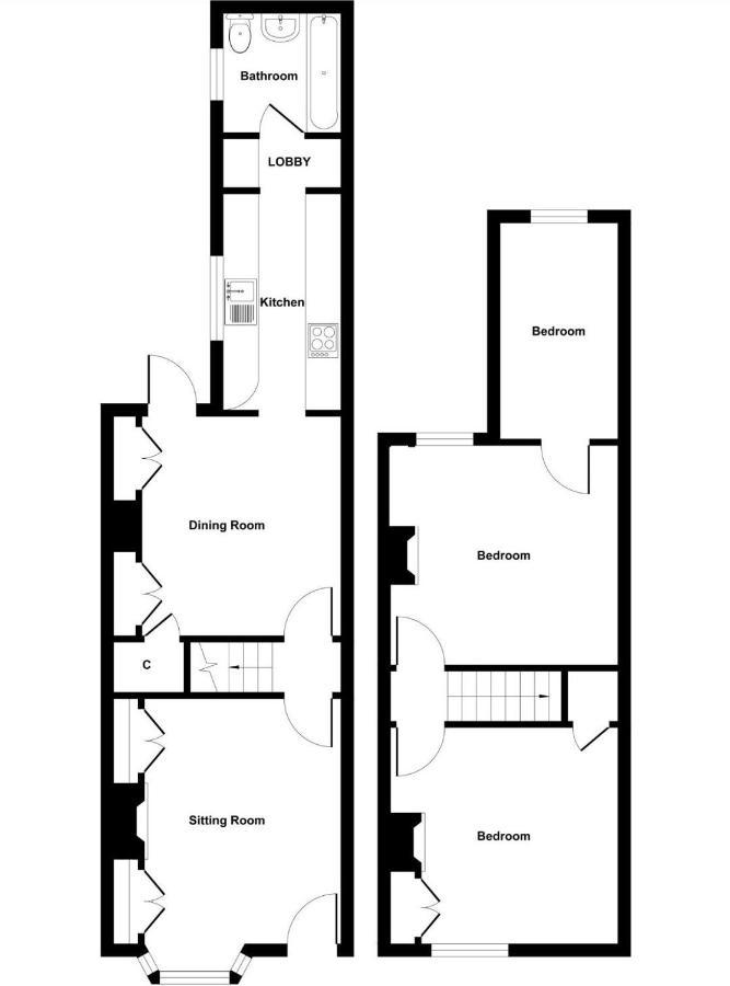 Luxurious 3 Bedroom House With Permit Parking Норвич Экстерьер фото